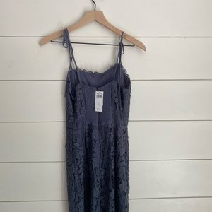 Abercrombie Tie-Strap Lace Dress